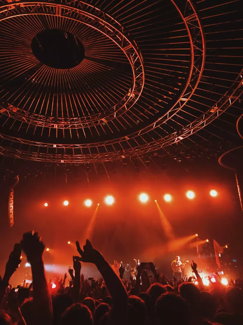 Photo d'une foule lors d'un concert